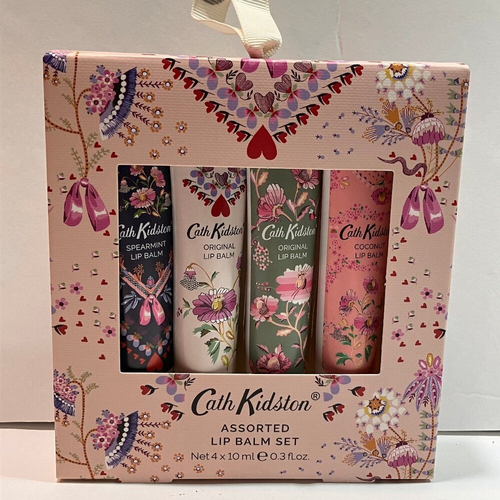 Heathcote & Ivory Cath Kidston Stitch in Time Assorted Lip Balms Pink